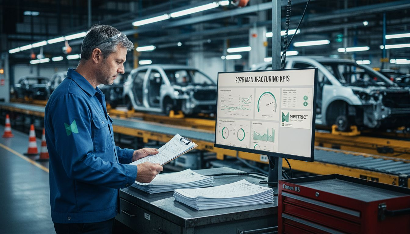 Factory manager reviews 2026 metrics dashboard