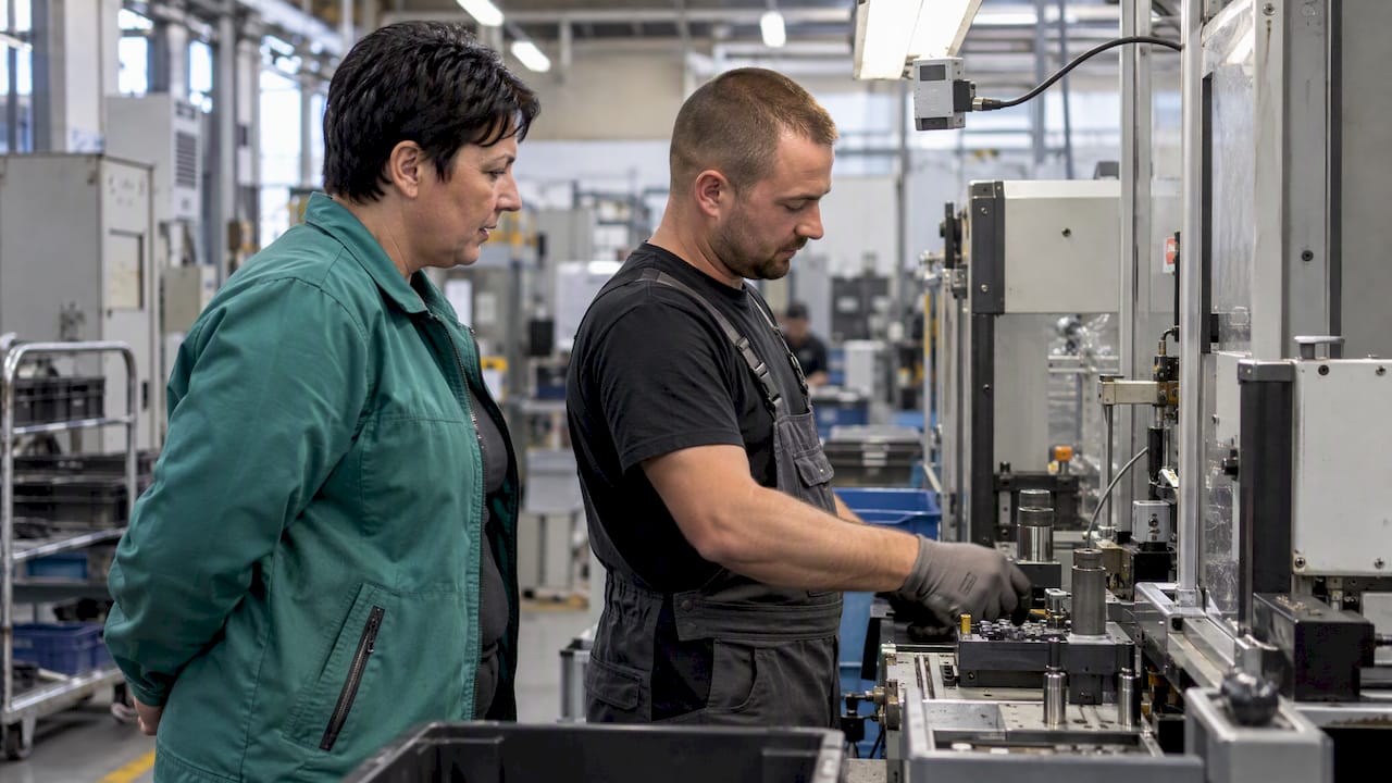 Supervisor and operator review tracking sensor placement